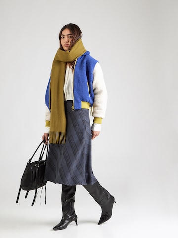 King Louie Prechodná bunda 'Fay' - Modrá