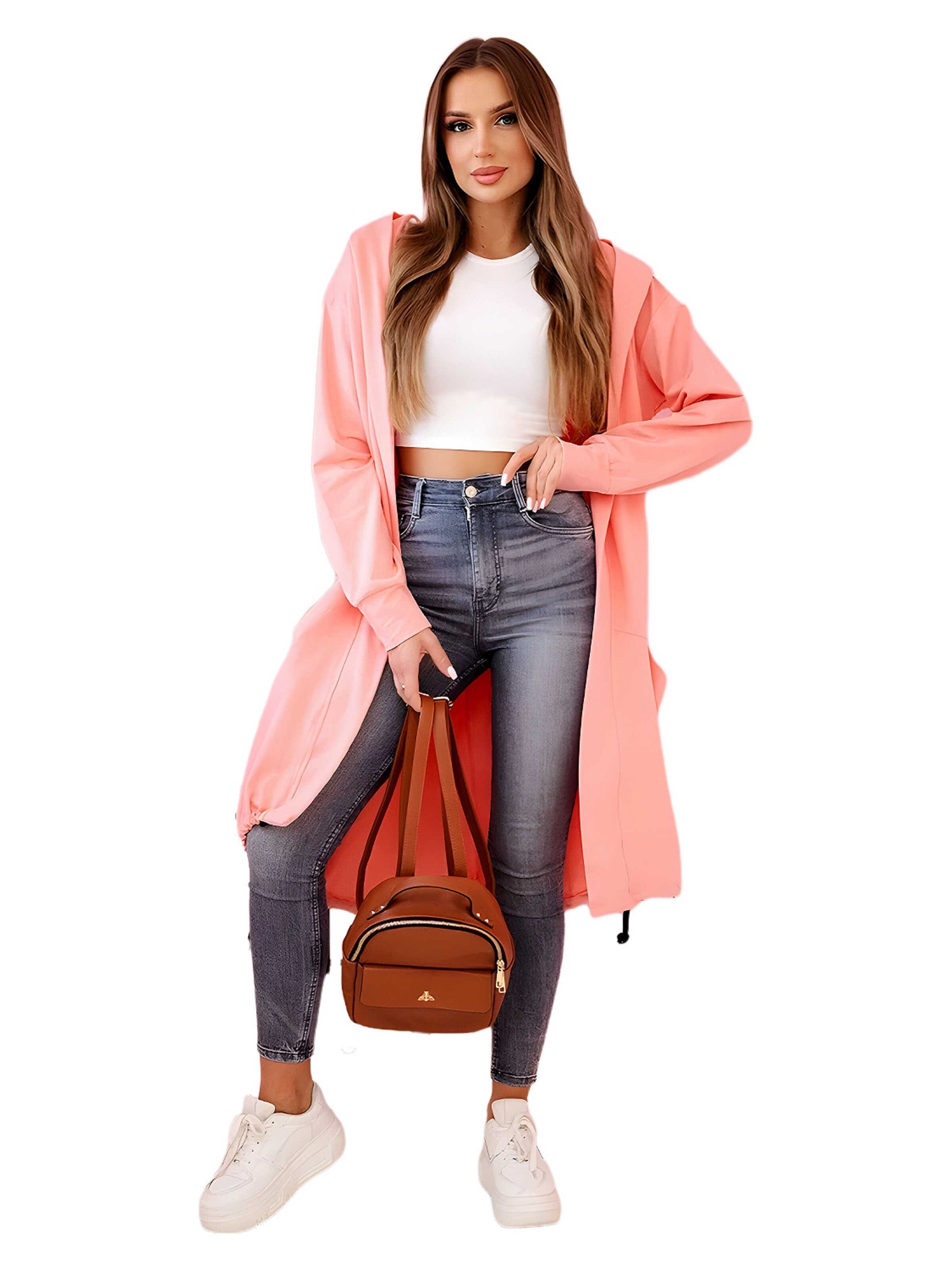 Lumera Gebreid vest in Oranje
