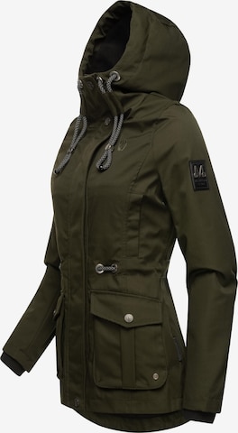 Parka mi-saison 'Babetaa' MARIKOO en vert