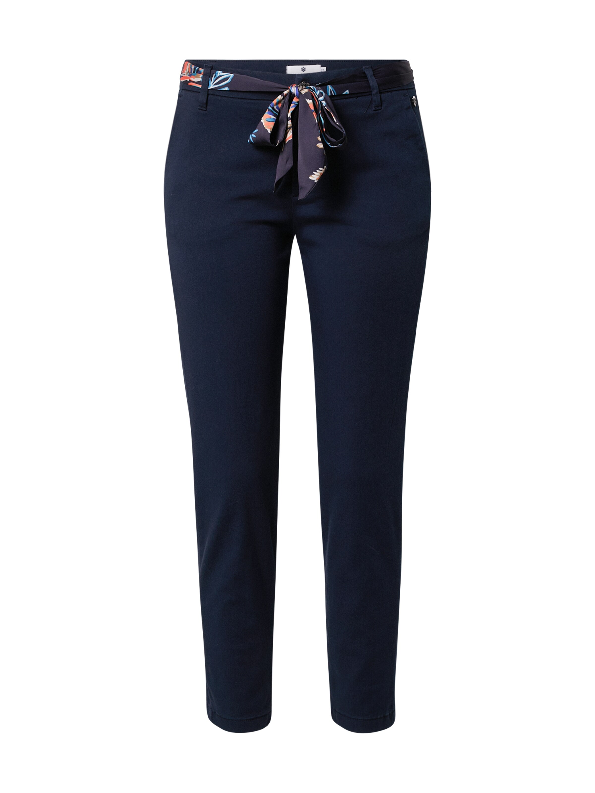 FREEMAN T. PORTER Slim fit Chino Pants 'Claudia Felicita' in Blue: front
