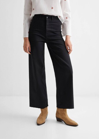 MANGO TEEN Regular Jeans 'marine' in Black: front