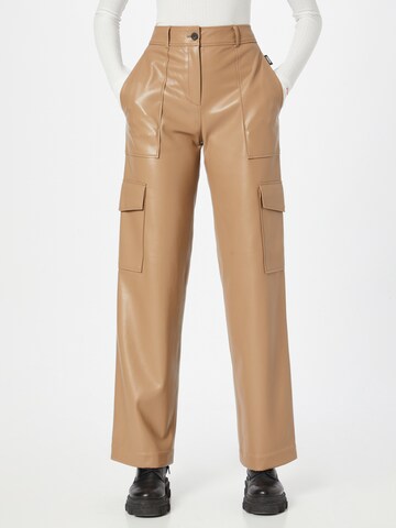 Pantaloni cu buzunare 'Holandi-1' de la HUGO pe maro: față