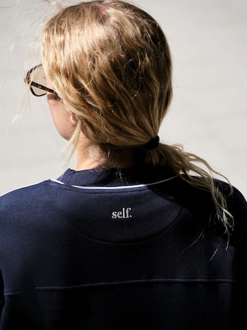 self. Sweatshirt in Blauw