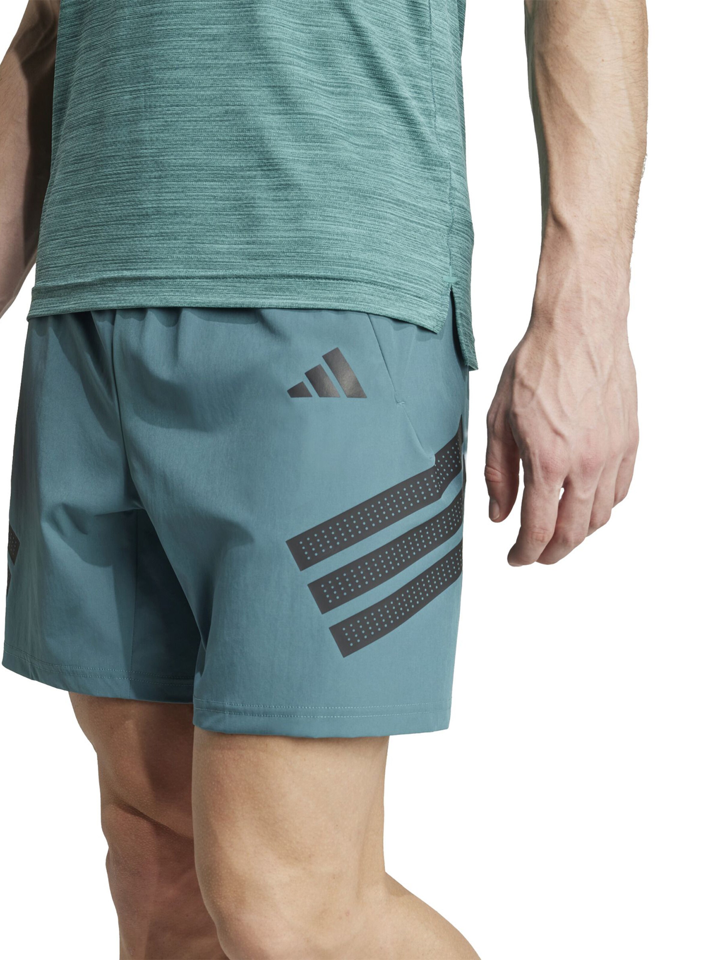 ADIDAS PERFORMANCE tavaline Spordipüksid 'GYM+', värv roheline