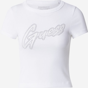 GUESS T-shirt i vit: framsida