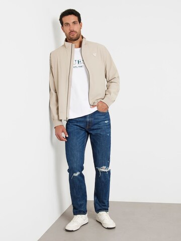 GUESS Sportjacke in Beige