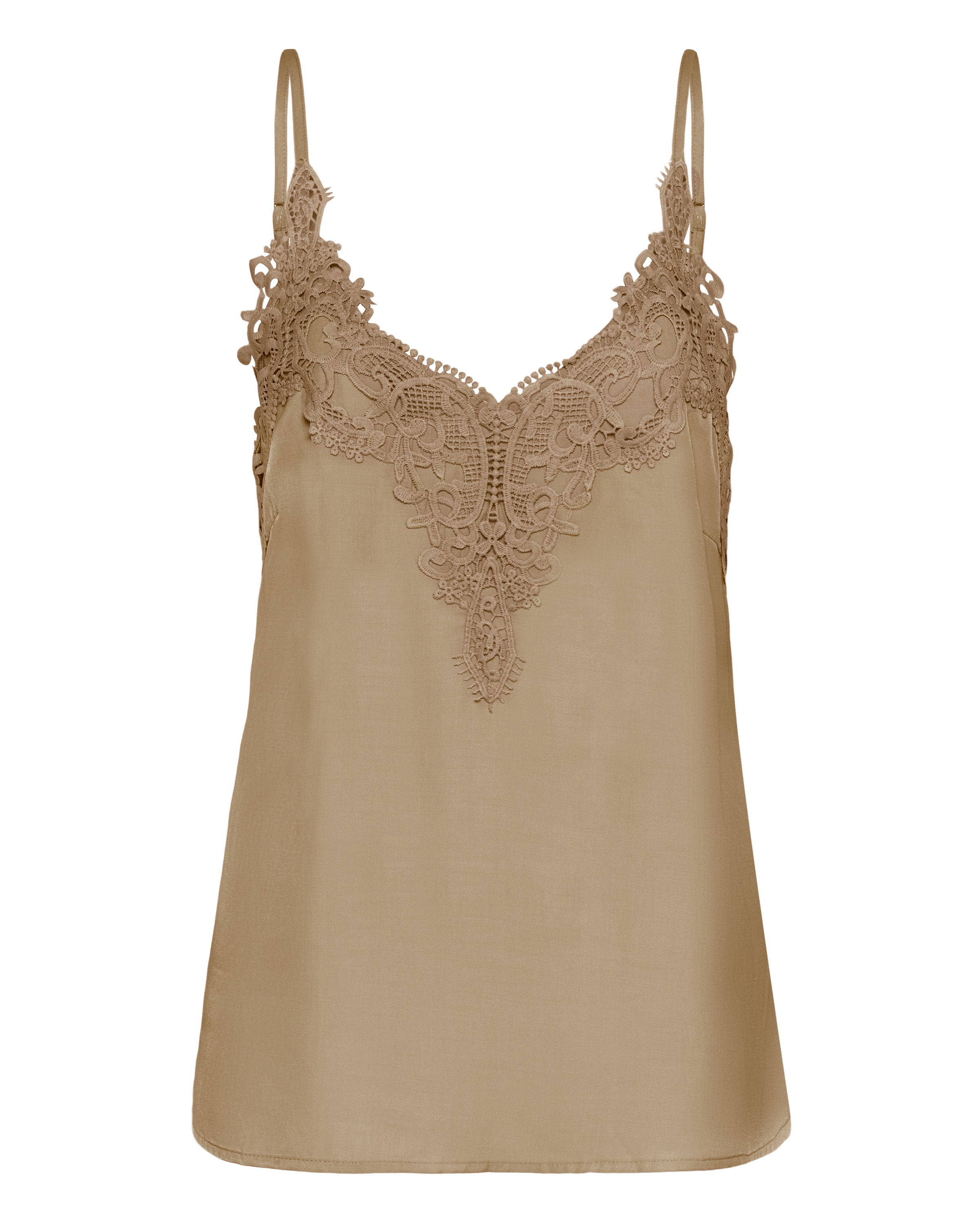 Cream Top 'CRAnna' w kolorze brązowy: przód