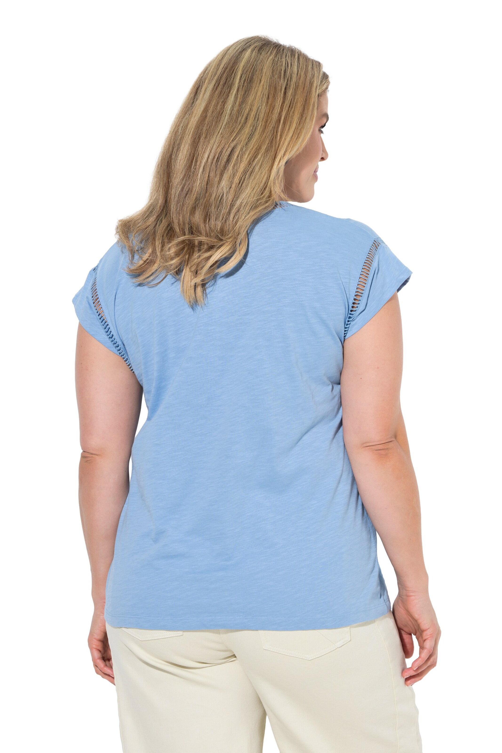 Ulla Popken Shirt in Blauw