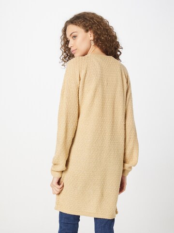 ICHI Knit Cardigan in Beige