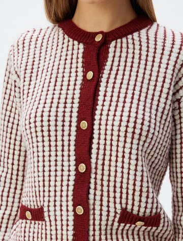 Koton Gebreid vest in Rood