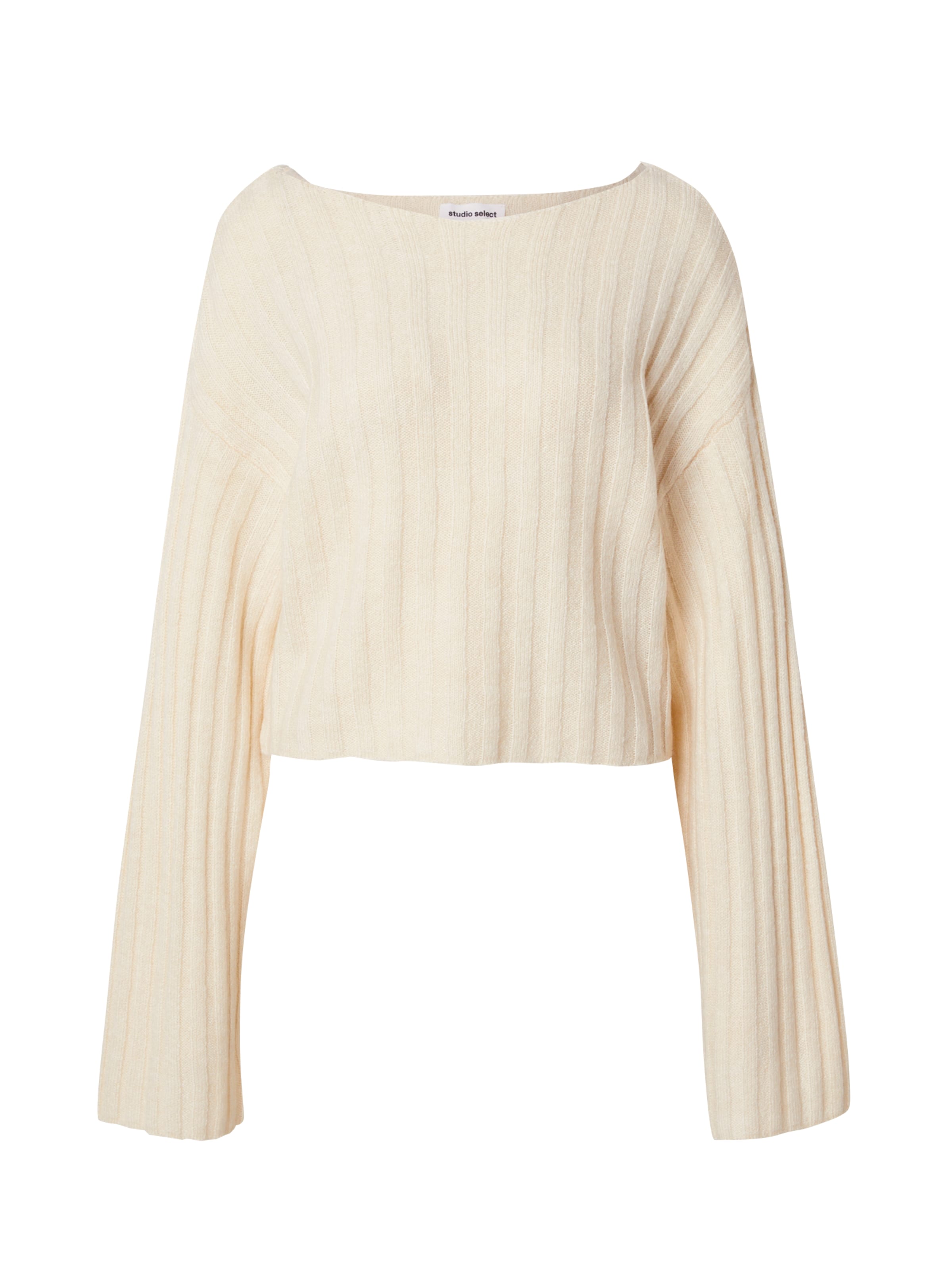 Pull-over 'Gotje' studioselect en blanc : devant