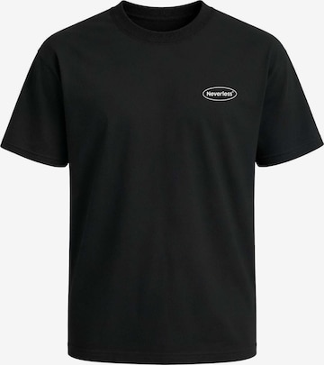 Neverless Shirt 'Good Boy Society' in Schwarz: Vorderseite