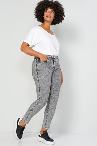 Coupe slim Jean Angel of Style en gris