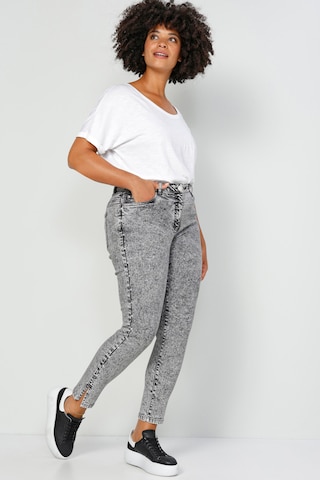 Angel of Style Slim fit Jeans in Grey