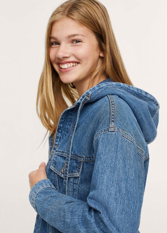MANGO TEEN Jacke in Blau