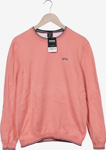 BOSS Green Pullover L in Pink: Vorderseite
