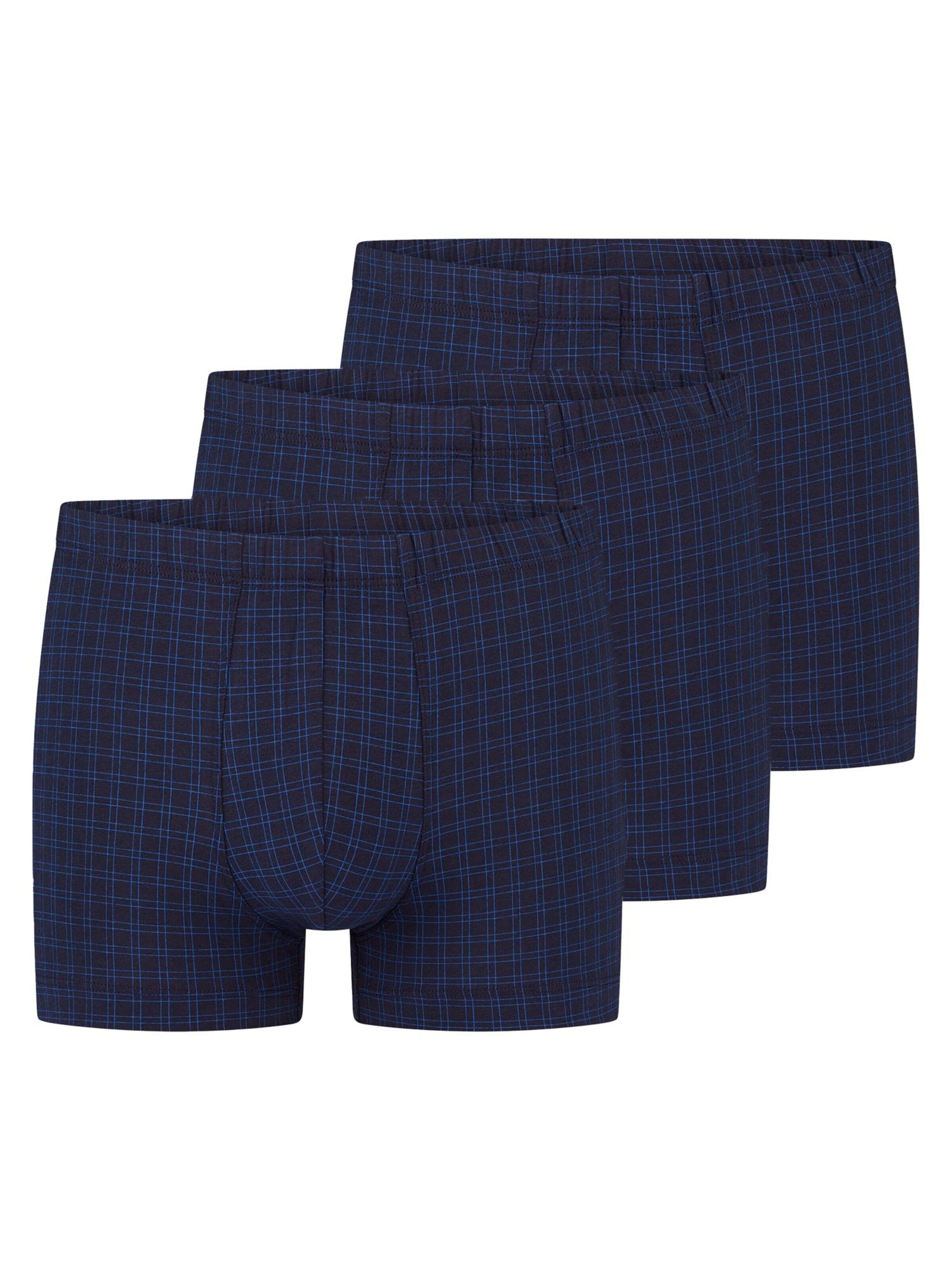 SCHIESSER Boxershorts 'Cotton Casual Organic Cotton' in S in de kleur Donkerblauw, Productweergave