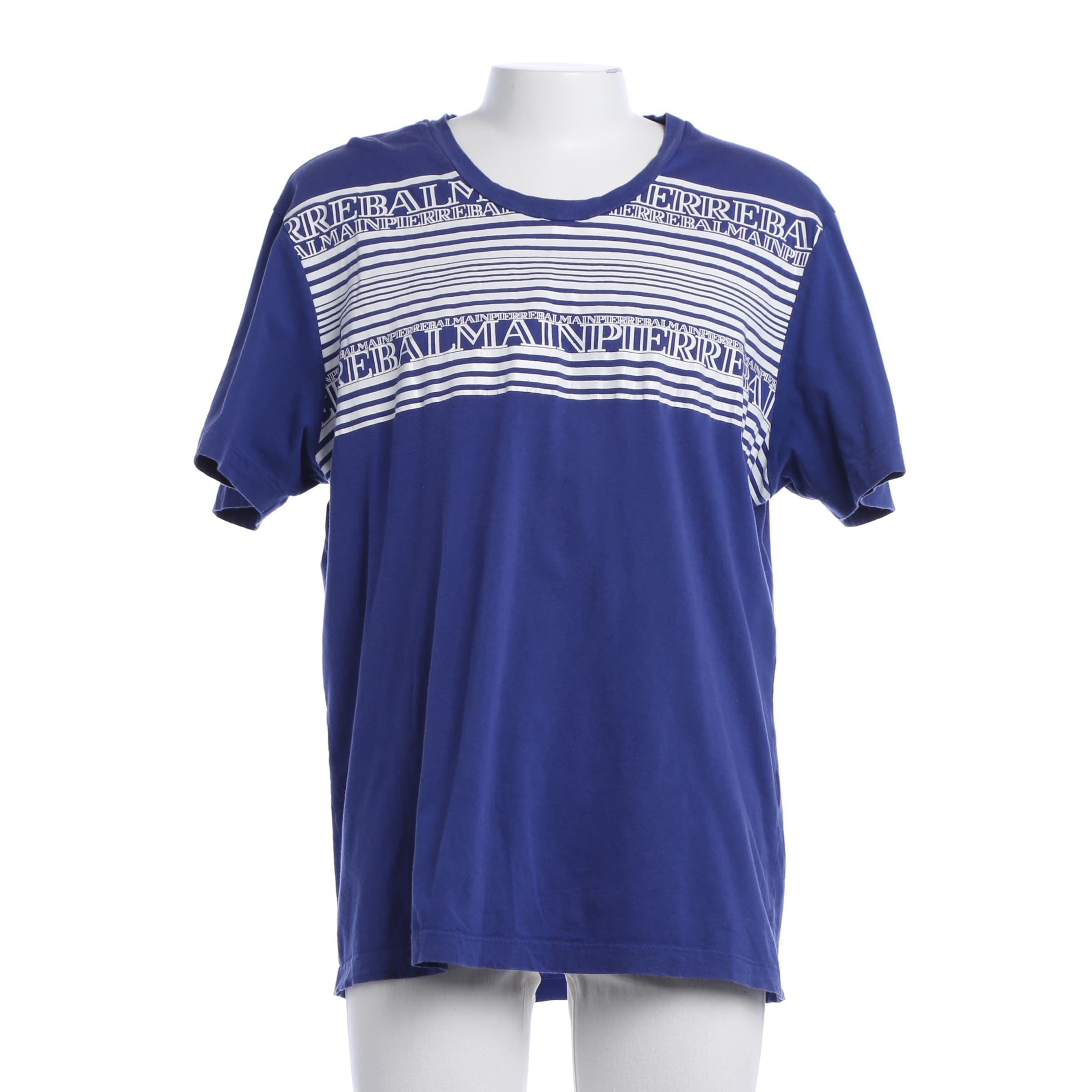 Balmain Shirt in L-XL in Purple: front