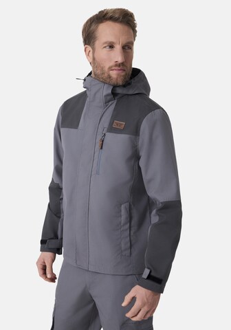 Hero Jacke 'Jaden' in Grau: Vorderseite
