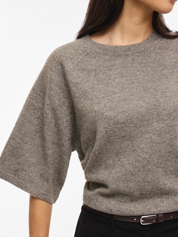 VILA Sweater 'VILIGA' in Brown