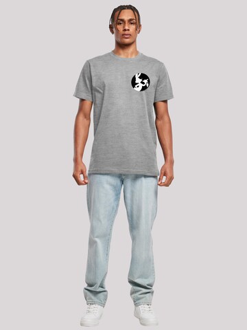 T-Shirt 'Looney Tunes ' F4NT4STIC en gris