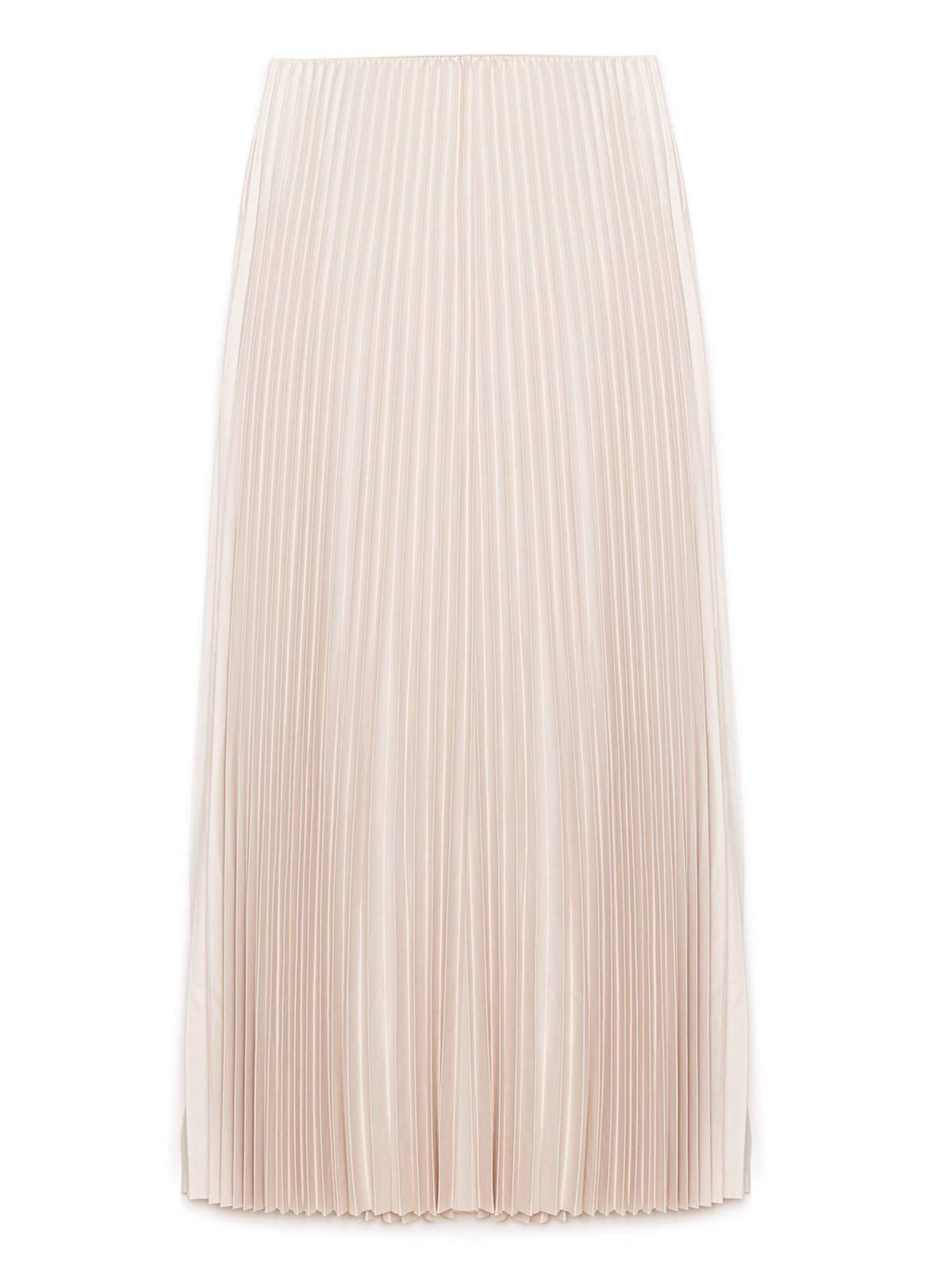 Touche Prive Skirt 'Pleated Skirt' in Beige