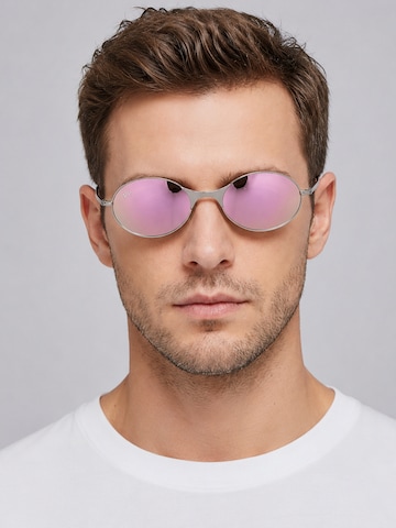 Lunettes de soleil 'Oval Sonnenbrillen Pemu' VEYREY en rose