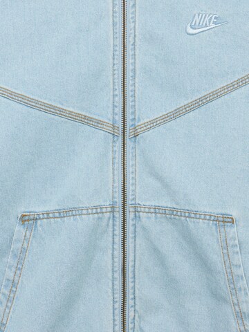 Nike Sportswear Between-season jacket in Blue