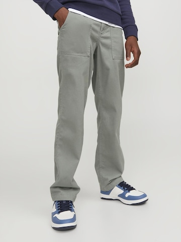 Jack & Jones Junior Regular Broek in Groen: voorkant