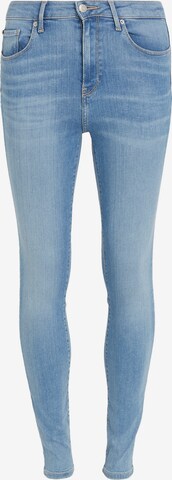 TOMMY HILFIGER Skinny Jeans 'Como' in Blauw: voorkant