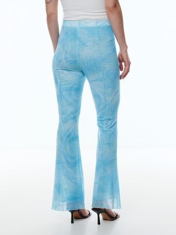 EDITED Flared Broek 'Ronina' in Blauw