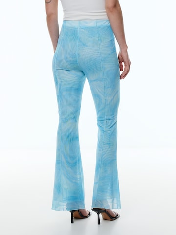 évasé Pantalon 'Ronina' EDITED en bleu