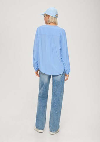 QS Blouse in Blauw