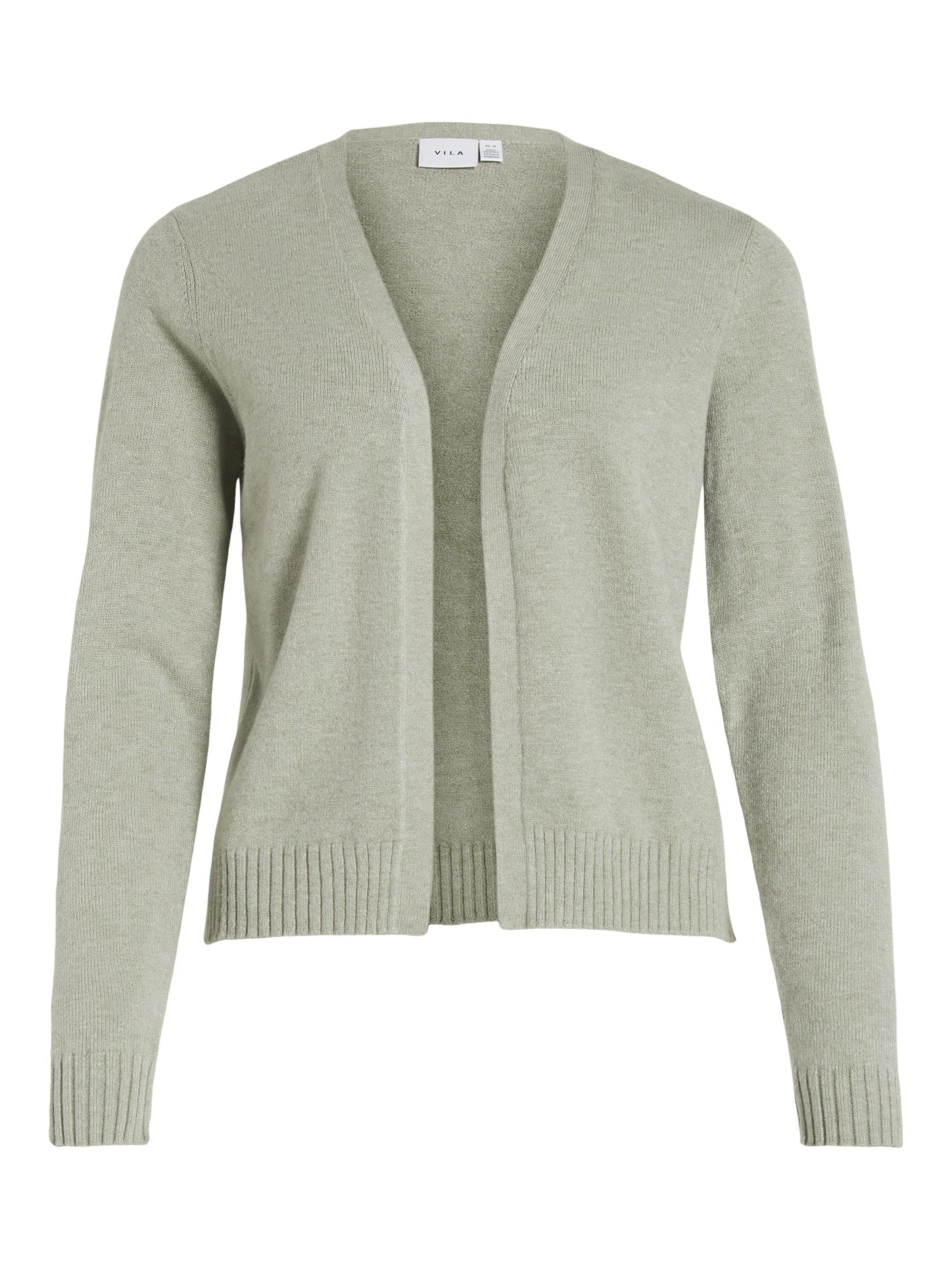 VILA Kardigan 'VIRIL' – zelená: přední strana