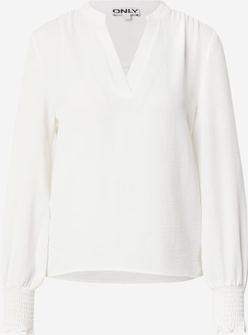 Chemisier 'ONLMette' ONLY en blanc : devant