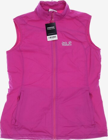 JACK WOLFSKIN Vest in L in Pink: front