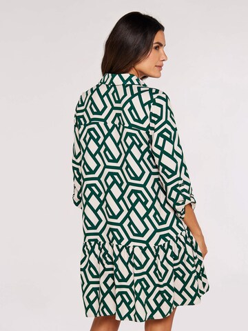 Robe-chemise Apricot en vert