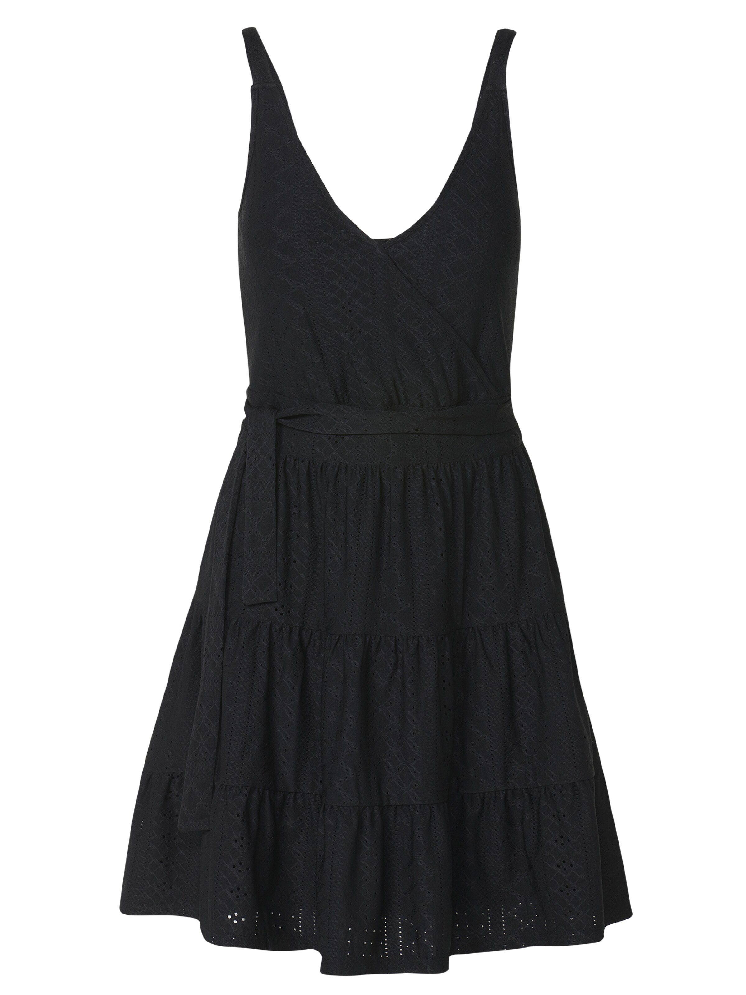 melns KOROSHI Vasaras kleita: no priekšpuses