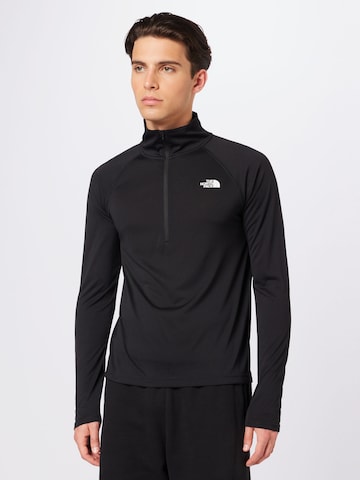 T-Shirt fonctionnel THE NORTH FACE en noir : devant