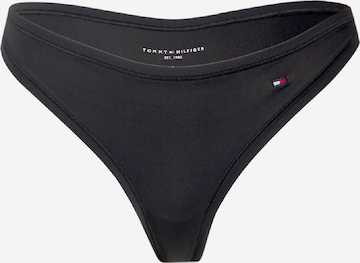 Tommy Hilfiger Underwear String in Schwarz: Vorderseite