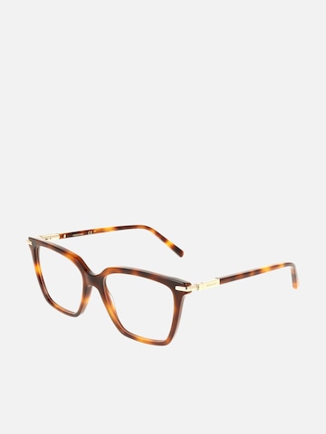 FERRAGAMO Sunglasses 'Ferragamo SF3038 Transparent rose 54/16/145 WOMAN Eyewear Frame' in Brown: front