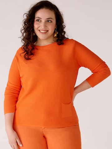 OUI Sweater 'KEIKO' in Orange: front