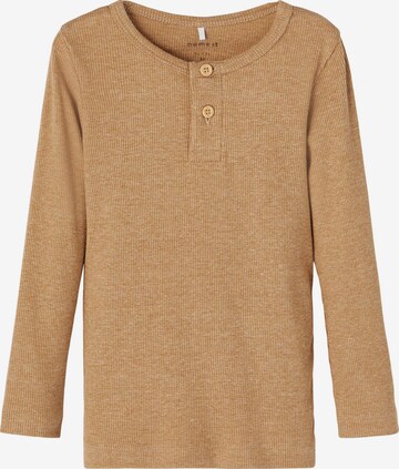 NAME IT Shirt 'Kab' in Brown: front