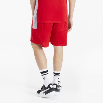 PUMA Loose fit Workout Pants in Red