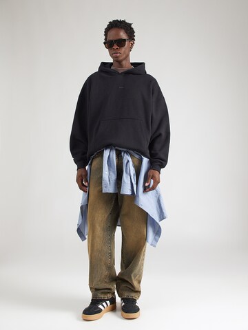 Bluză de molton de la HOLLISTER pe negru