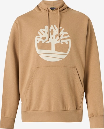 TIMBERLAND Sweatshirt 'NORTHWOOD' i brun: framsida