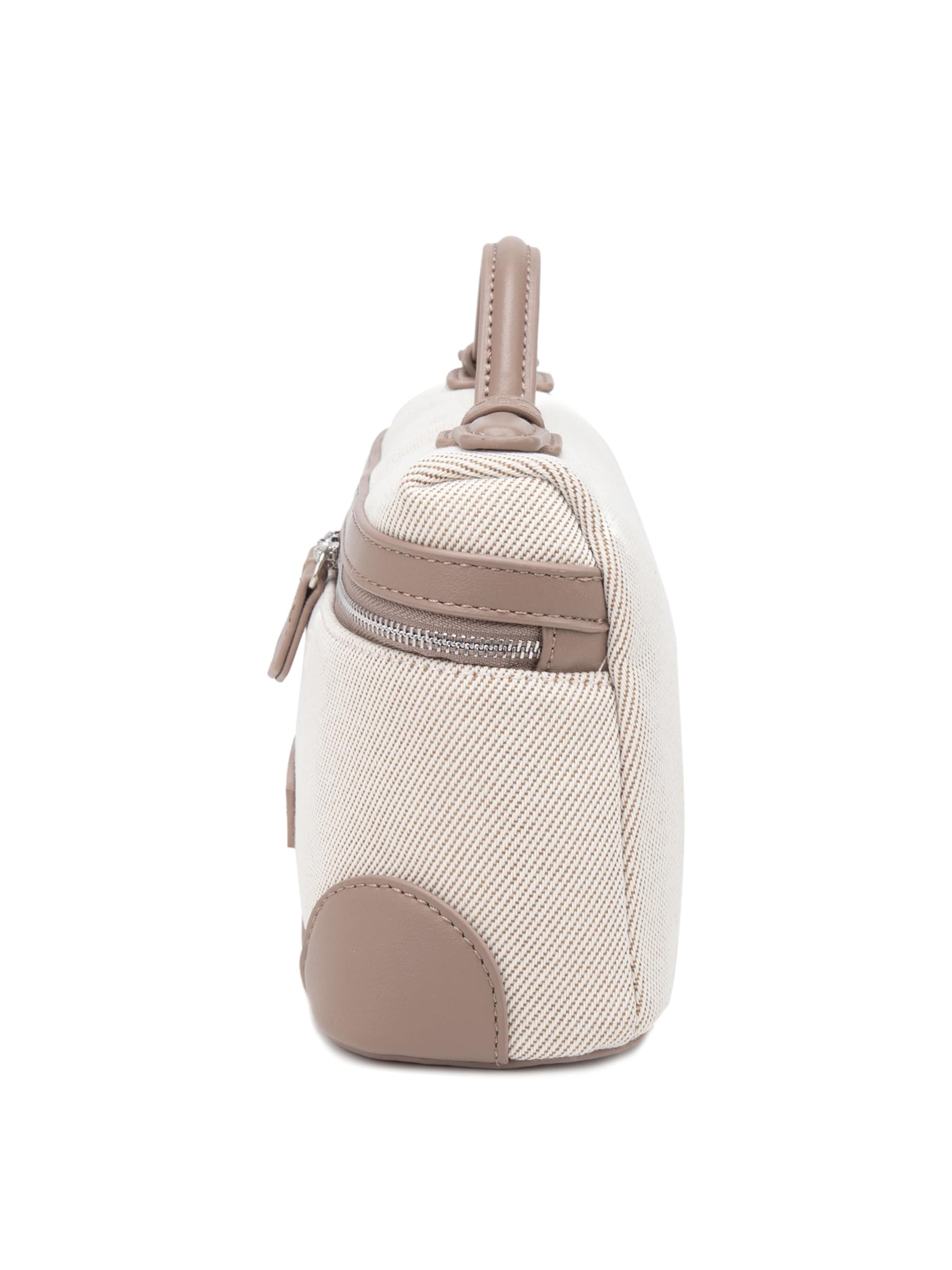 Borsa a tracolla 'Borsa a Mano Strutturata Diana & Co Firenze con Tracolla Regolabile e Dettagli Ecopelle' di Diana&Co. in grigio