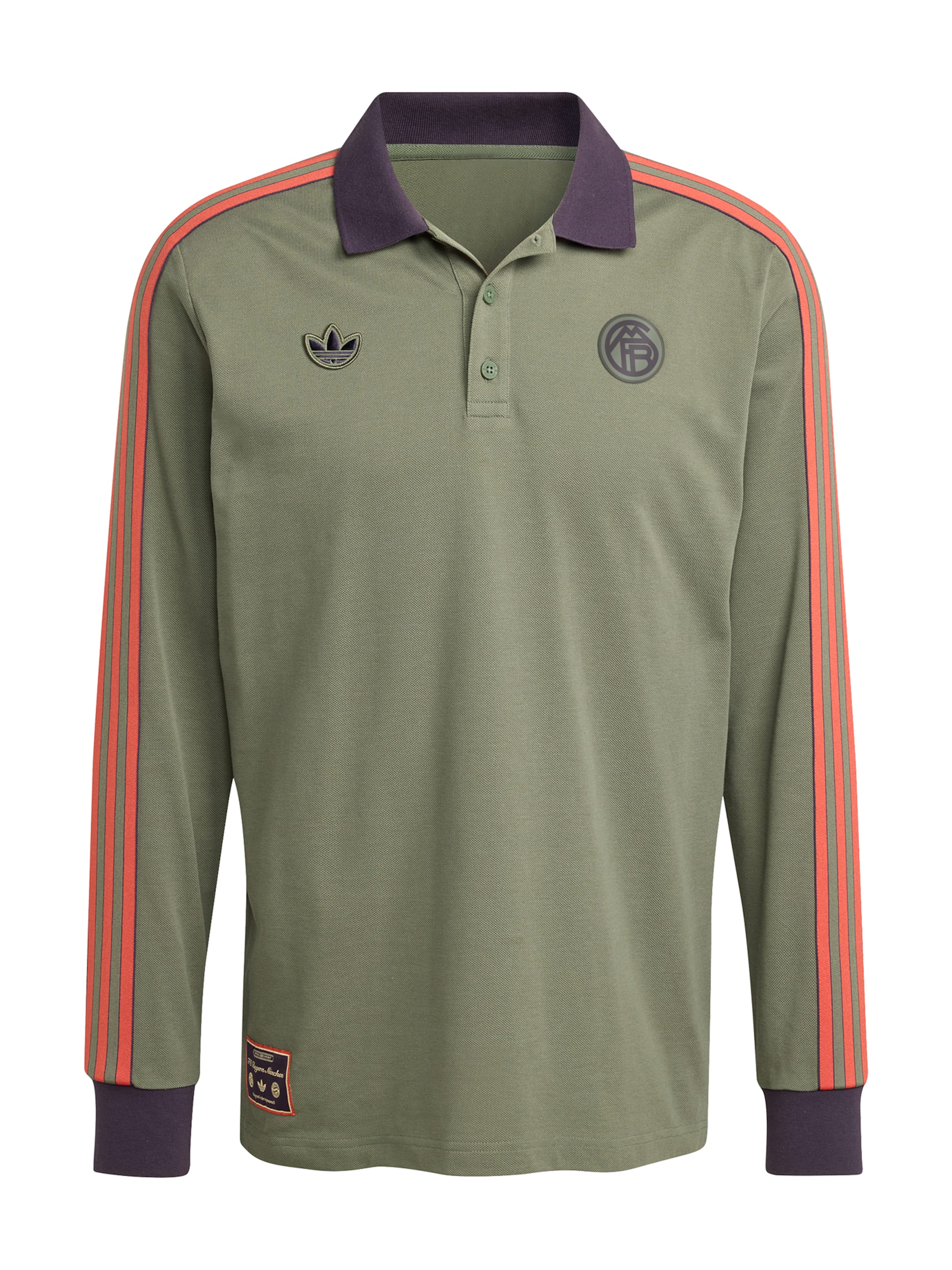 ADIDAS ORIGINALS - Camiseta 'FC Bayern' en verde: frente