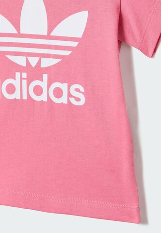 T-Shirt 'Trefoil' ADIDAS ORIGINALS en rose
