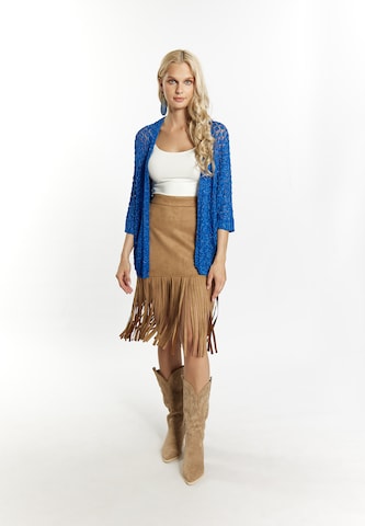 Cardigan IZIA en bleu